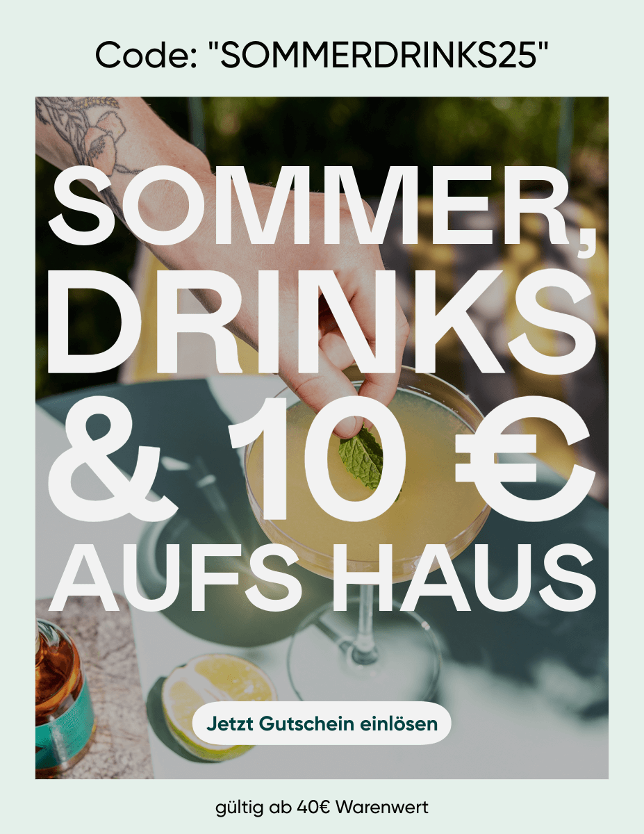 Sommergutschein für Cocktails Sets von Drink Syndikat
