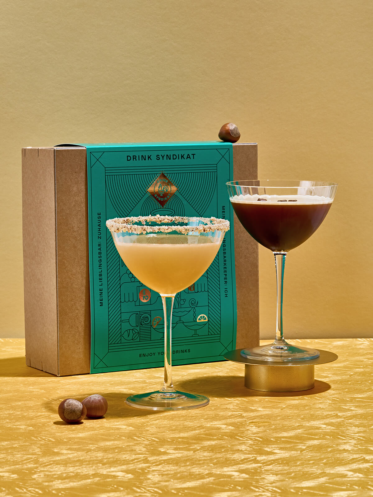 Cocktail Set von Drink Syndikat - Haselnuss Cocktails zweier Set