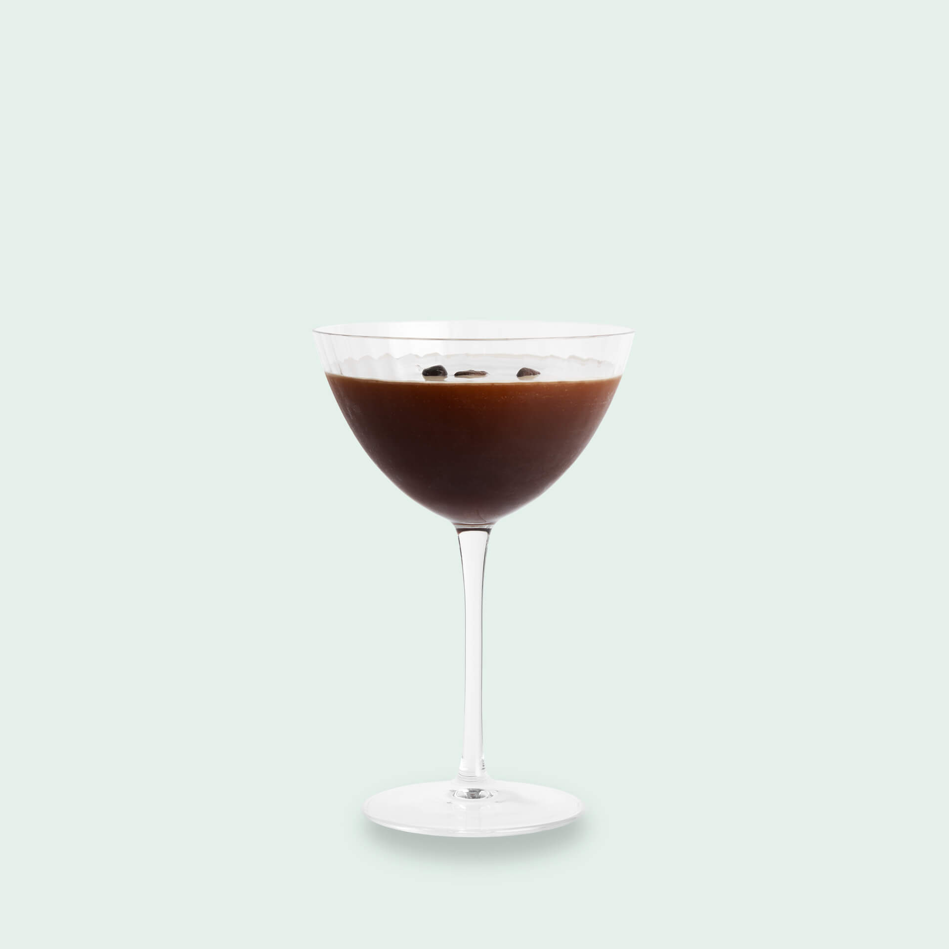 Hazeltini - Espresso Martini Variante mit Haselnuss Rum von Drink Syndikat